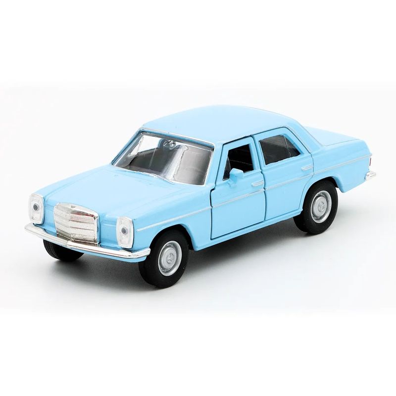 Mercedes-Benz 220 (W115) - Ljusblå - Welly - 1:34