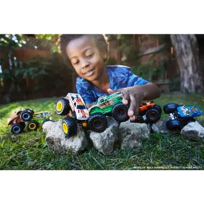 Tuk 'N' Roll - Monster Trucks - Hot Wheels - 9 cm