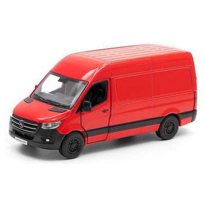 Mercedes-Benz Sprinter - 1:48 - Kinsmart - Röd