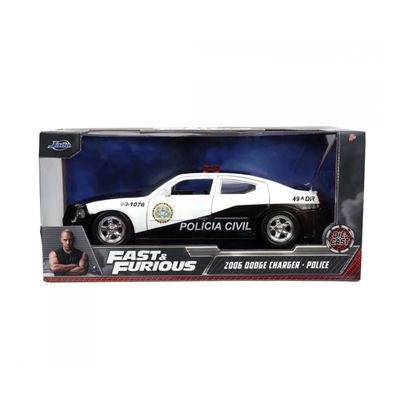 2006 Dodge Charger - Police - Fast & Furious - Jada - 1:24