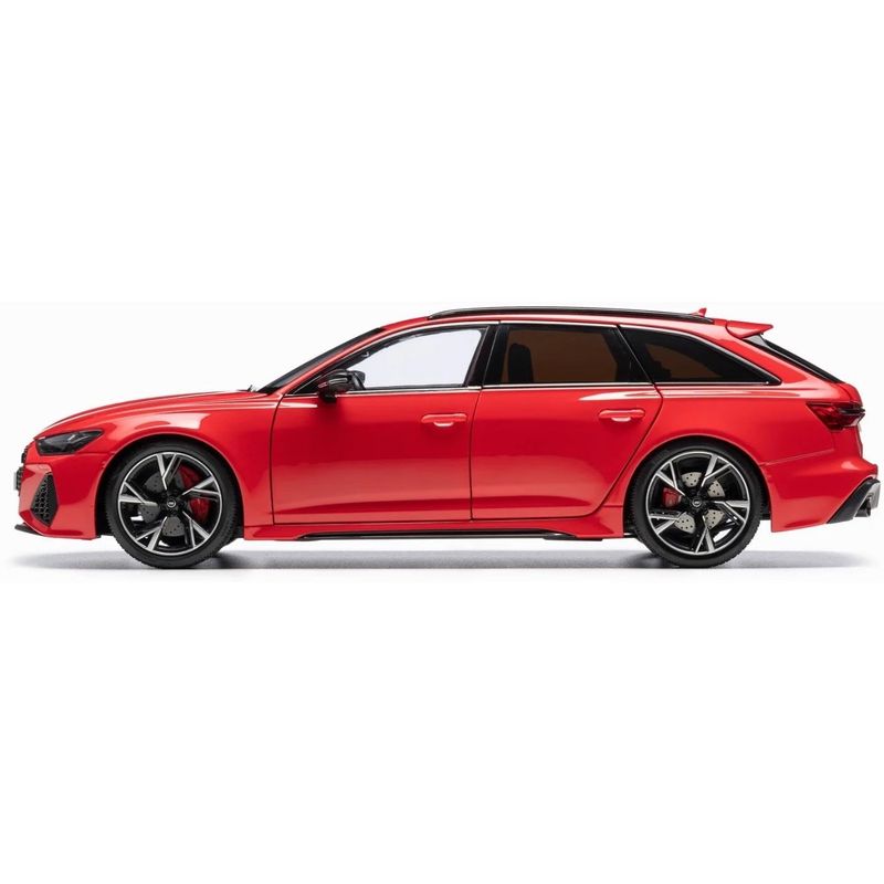 Audi RS6 Avant C8 - 2021 - Röd - NZG - 1:18