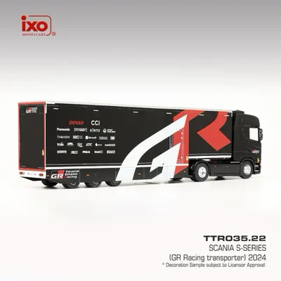 Scania S-series (GR Racing Transporter) - Toyota Gazoo Racing - Ixo Models - 1:43