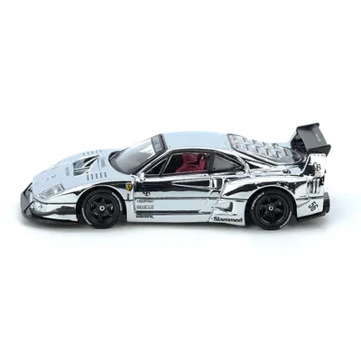 LBWK F40 Chrome Silver - Ferrari - Inno64 - 1:64