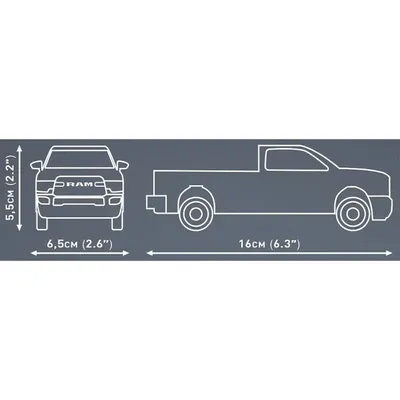 RAM 2500 - Svart - 24610 - COBI - 1:35