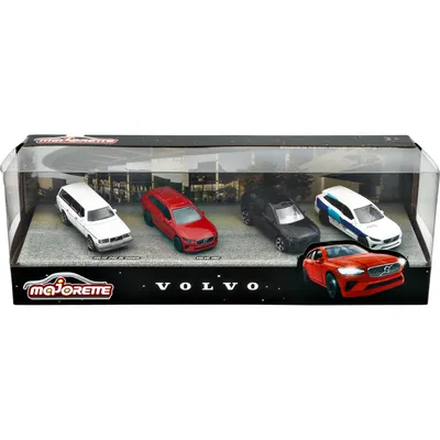 Volvo - 4-pack giftpack - World of Volvo - Majorette