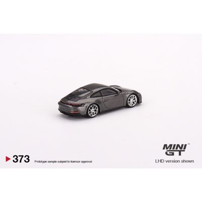 Porsche 911 (992) GT3 Touring - Grå - 373 - Mini GT - 1:64