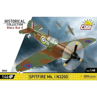 Spitfire Mk. I N3200 - Byggklossar - 5868 - COBI - 1:48