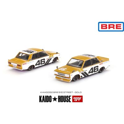 Datsun 510 Street BRE510 V3 - 052 - KAIDO - Mini GT - 1:64