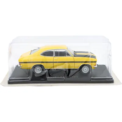 Opel Kadett B Rallye - 1970 - Gul - Hachette Models - 1:24
