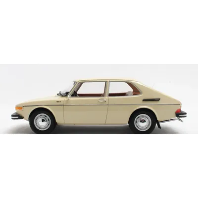 Saab 99 Combi Coupé - 1975 - Vit - Cult Scale Models - 1:18