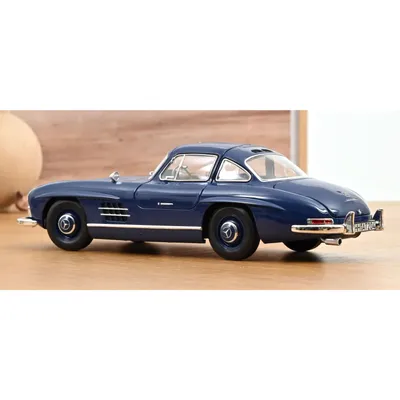 Mercedes-Benz 300 SL - 1954 - Blå - Norev - 1:18