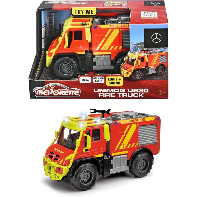 Mercedes-Benz Unimog U530 - Brandbil - Majorette Grand Series