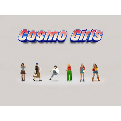 Figurer - Cosmo Girls - American Diorama - 1:64