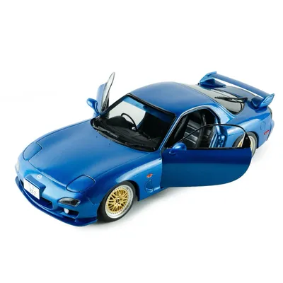Mazda RX7 FD3S - Blå - 1999 - Solido - 1:18