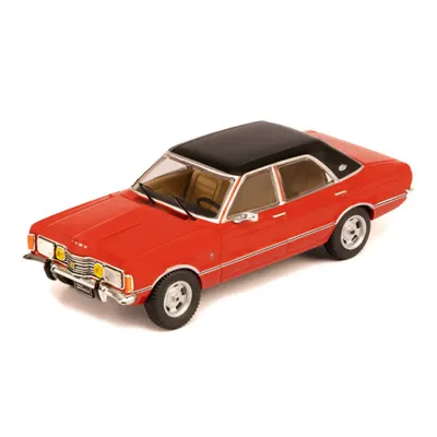 Ford Taunus GXL - 1973 - Rød/sort - Ixo Models - 1:43