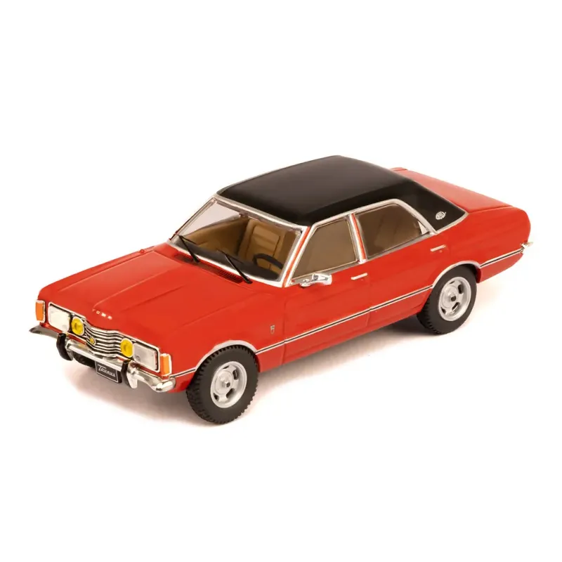 Ford Taunus GXL - 1973 - Rød/sort - Ixo Models - 1:43