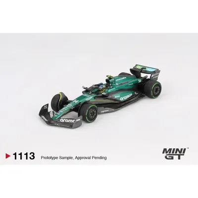 Aston Martin AMR24 #14 Fernando Alonso 2024 F1 2024 Canadian GP - 1113 - Mini GT - 1:64