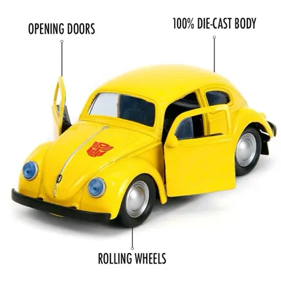Volkswagen Beetle - Transformers Bumblebee - Jada Toys - 1:32