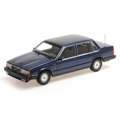 Volvo 740 GL - 1986 - Blå - Minichamps - 1:18