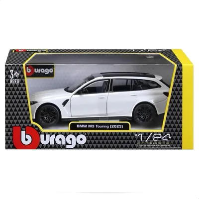 BMW M3 Touring (G81) - 2023 - Vit - Bburago - 1:24