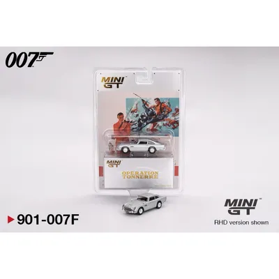 Aston Martin DB5 - Thunderball - Fransk förpackning - James Bond - Mini GT - 1:64