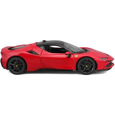 Ferrari SF90 Stradale - Röd - Bburago - 1:18