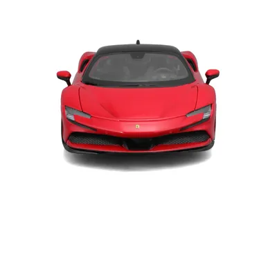 Ferrari SF90 Stradale - Röd - Bburago - 1:18