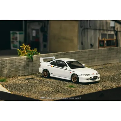 Honda Integra Type R DC2 Mugen - Vit - Tarmac Works - 1:64