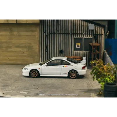 Honda Integra Type R DC2 Mugen - Vit - Tarmac Works - 1:64