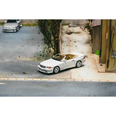 Mercedes-Benz SL 500 Koenig Specials - Vit - Tarmac Works - 1:64