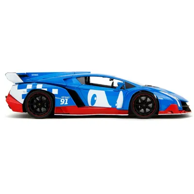 Lamborghini Veneno - Sonic the Hedgehog - Jada - 1:24