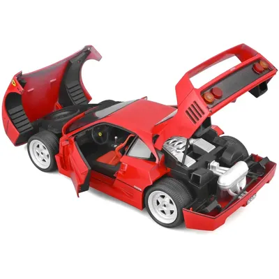 Ferrari F40 - Röd - 1987 - Bburago - 1:18