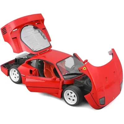 Ferrari F40 - Röd - 1987 - Bburago - 1:18
