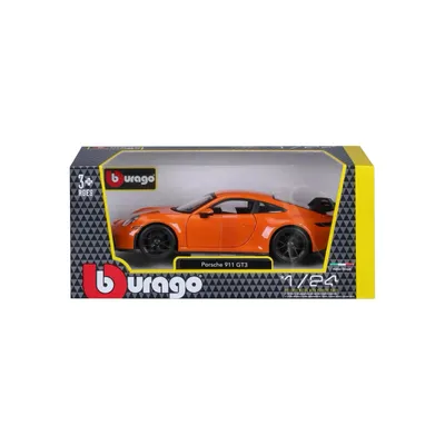 Porsche 911 (992) GT3 - Orange - 2021 - Bburago - 1:24