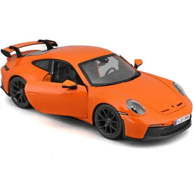 Porsche 911 (992) GT3 - Orange - 2021 - Bburago - 1:24