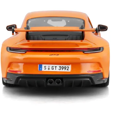 Porsche 911 (992) GT3 - Orange - 2021 - Bburago - 1:24