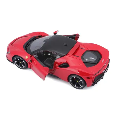 Ferrari SF90 Stradale - Rød - Bburago - 1:24