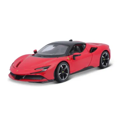Ferrari SF90 Stradale - Rød - Bburago - 1:24