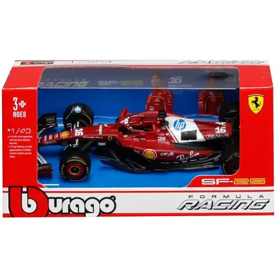Ferrari SF-25 - #16 Charles Leclerc - F1 2025 - Bburago - 1:43
