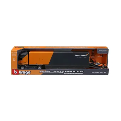 Mercedes-Benz Actros Gigaspace + McLaren MCL38 #4 - Bburago - 1:43