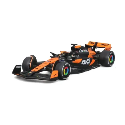 Mercedes-Benz Actros Gigaspace + McLaren MCL38 #4 - Bburago - 1:43