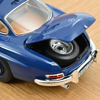 Mercedes-Benz 300 SL - 1954 - Blå - Norev - 1:18