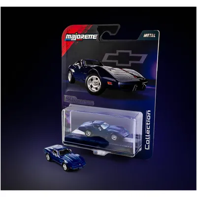 1966 Chevrolet Corvette C3 - Blå - Collection Series - Majorette - 1:64