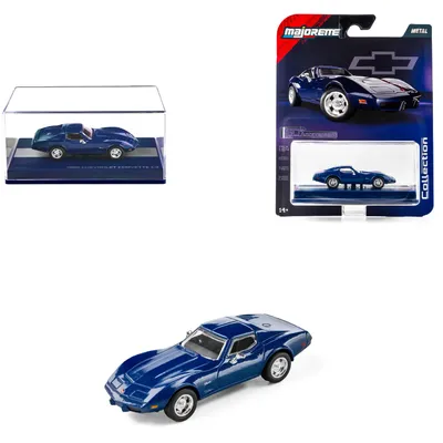 1966 Chevrolet Corvette C3 - Blå - Collection Series - Majorette - 1:64