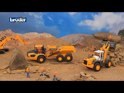 Volvo A60H Hauler - Dumper - Bruder - 1:16