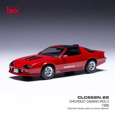 Chevrolet Camaro Iroc-Z - 1986 - Röd - Ixo Models - 1:43