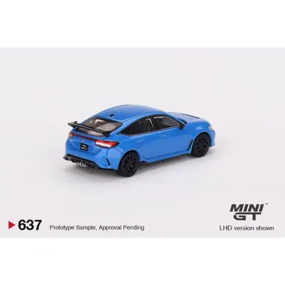 Honda Civic TYPE R - Boost Blue Pearl - 637 - Mini GT - 1:64