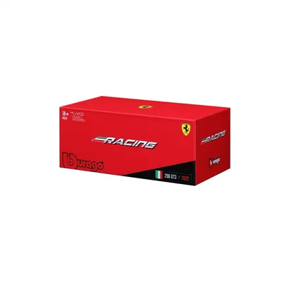 Ferrari 296 GT3 - 2022 - Röd - Racing - Bburago - 1:43