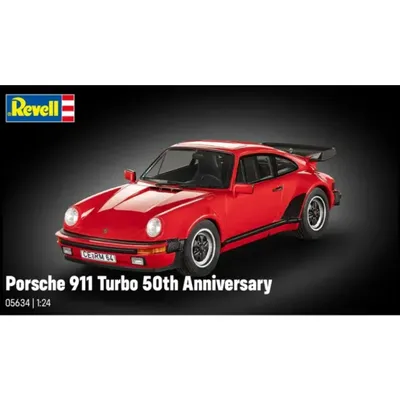 Porsche 911 Turbo - 50th Anniversary - 05634 - Revell - 1:24