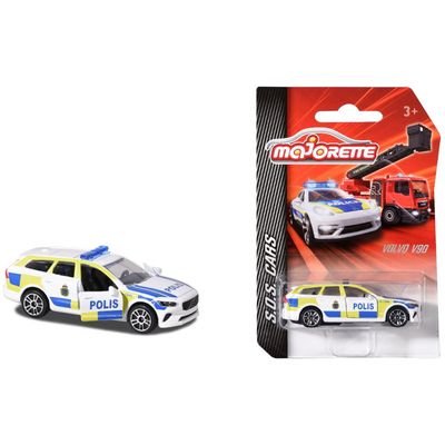 Volvo V90 Svensk Polisbil - S.O.S Sweden Police - Majorette